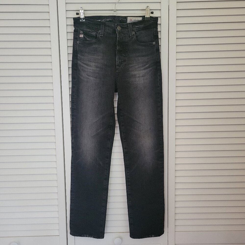 AG Alexxis Slim High Rise Vintage Fit Jean, 10 Yr Boundary Black / Grey